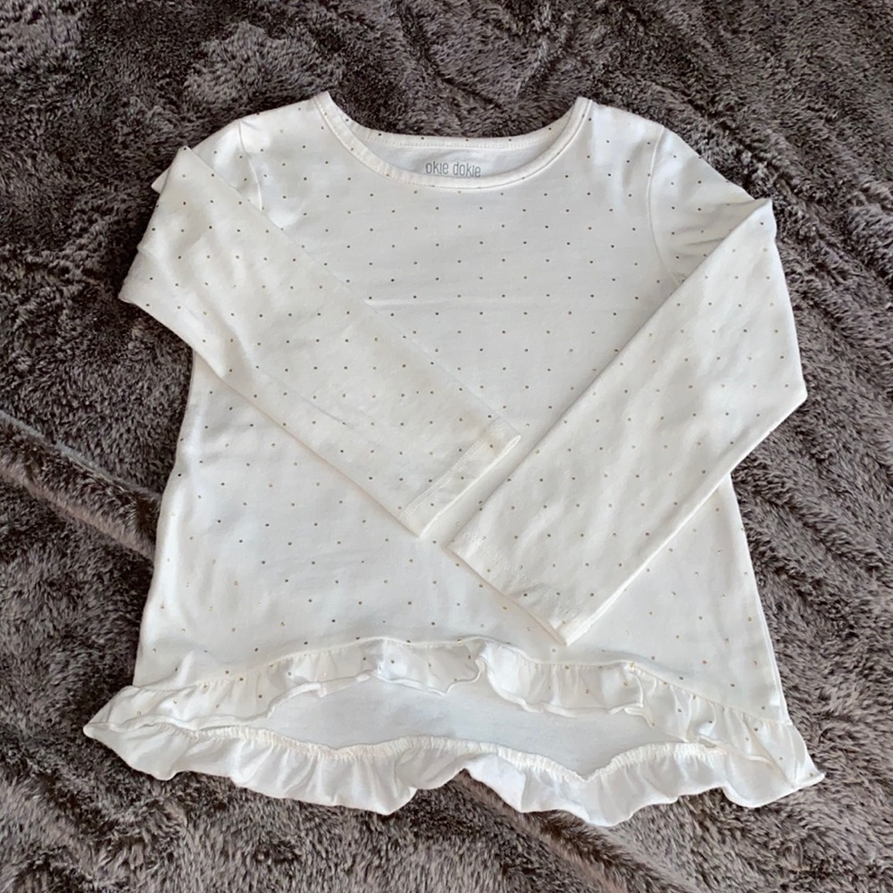 Toddler high/low long sleeve t-shirt